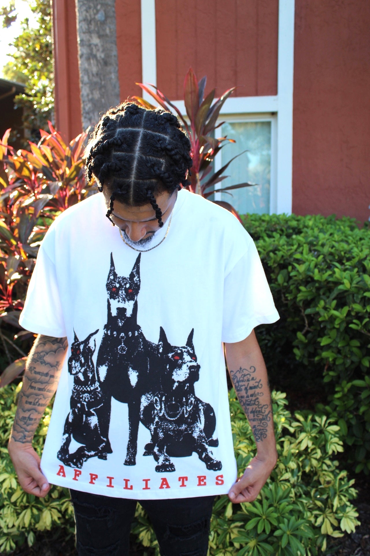 Affiliates “Call Off The Dogs” Tee (White)