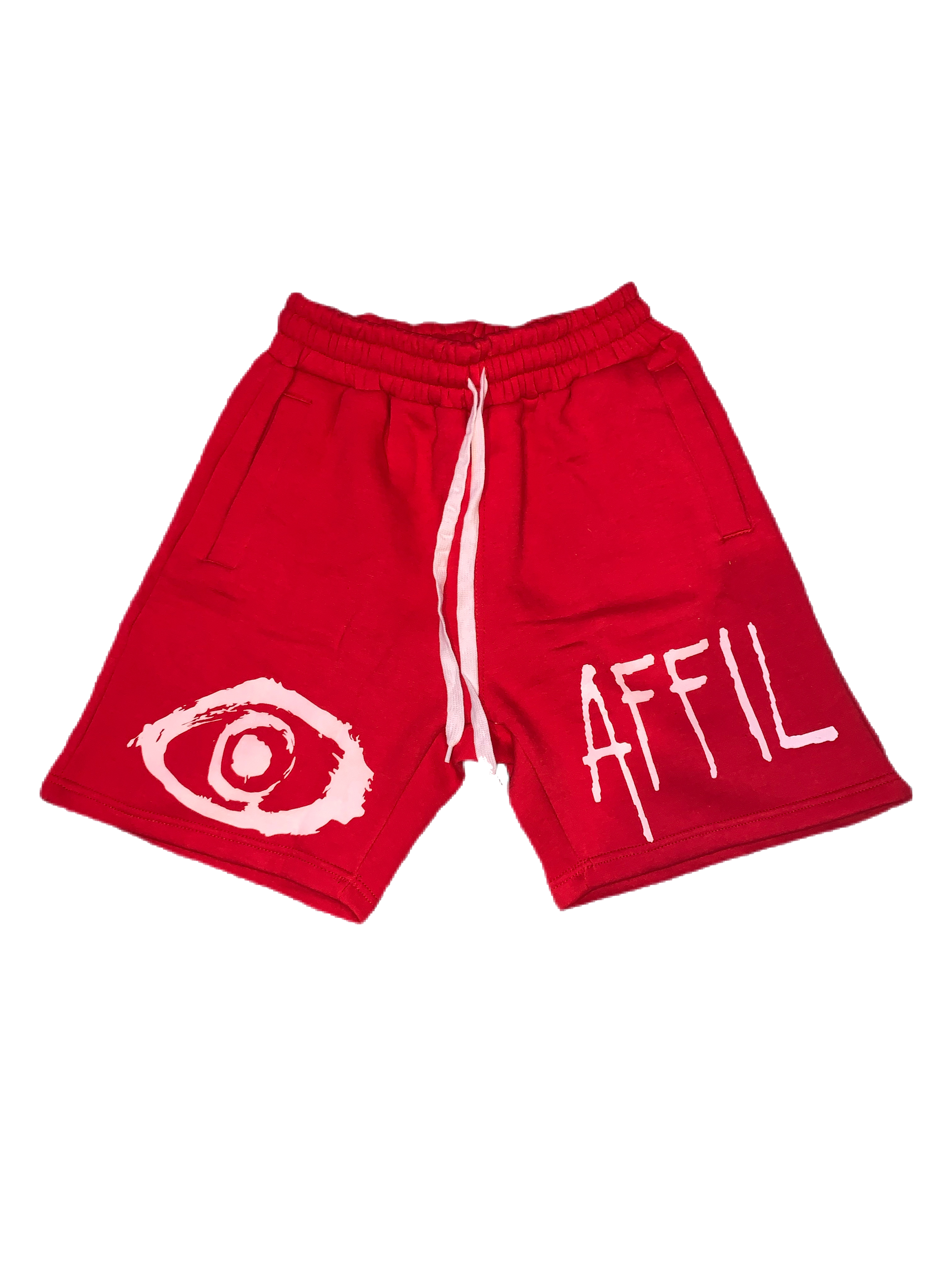 Eye Sweat Shorts (Red)