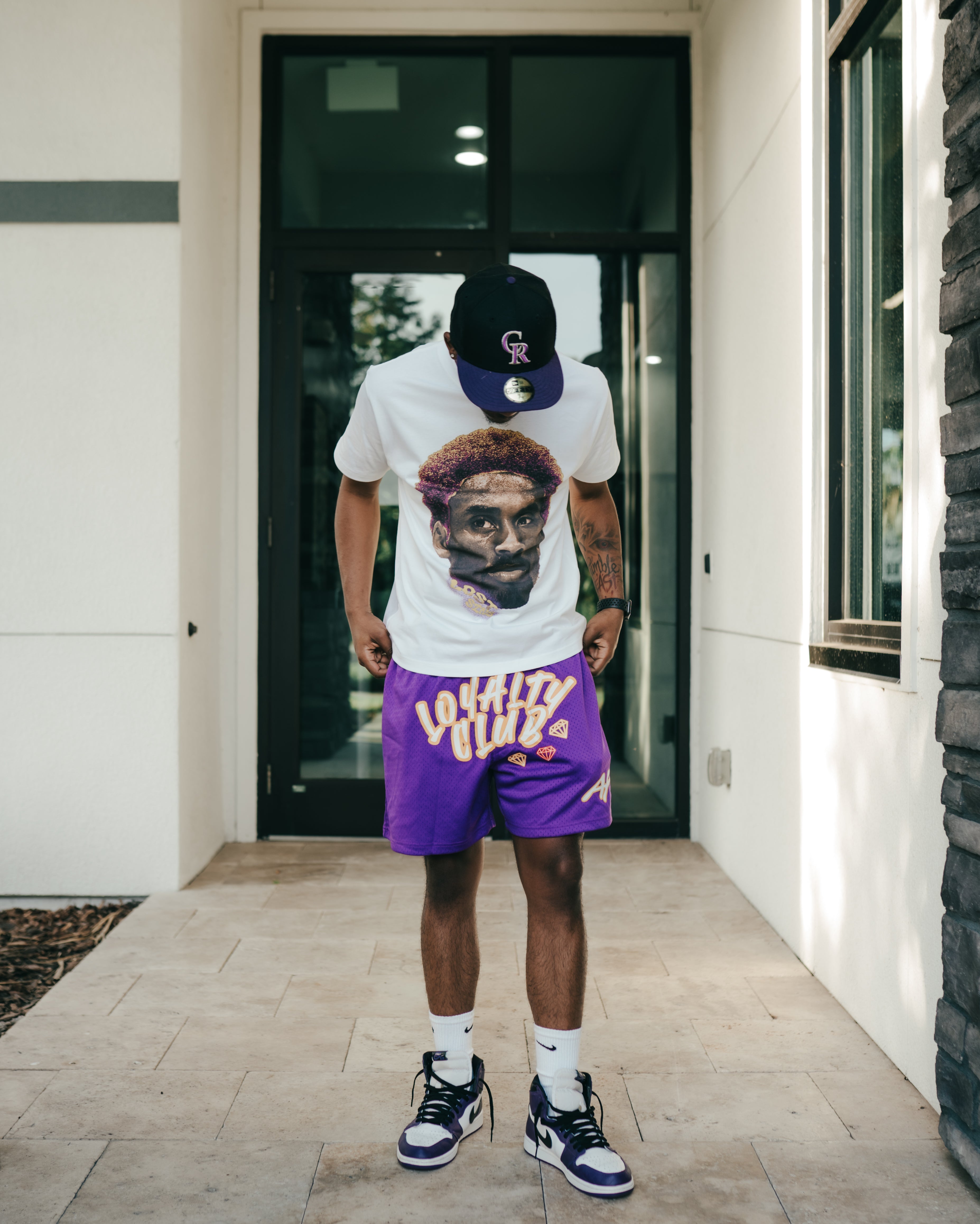 Loyalty Club Shorts (Purple)